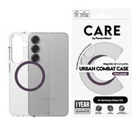 Custodia trasparente PanzerGlass Urban QI per Samsung Galaxy S25.