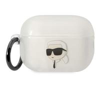 Custodia trasparente per AirPods Pro 2 di Karl Lagerfeld Ikonik