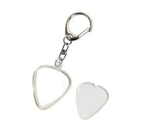Custodia trasparente per brufoli per chitarra con chiusura magnetica, compatta, per un facile accesso e 10 memorie di capacità, antigraffio