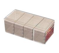 Custodia trasparente per carte da gioco, custodia per carte da gioco, organizer per biglietti da visita