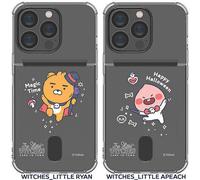 Custodia trasparente per carte Little Witches di Kakao Friends per iPhone...