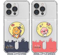 Custodia trasparente per carte Little Witches di Kakao Friends per iPhone X...