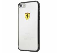 Custodia trasparente per iPhone 7 con scudo Ferrari Racing