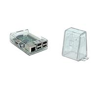 Custodia trasparente per Raspberry Pi Modello B 2 (e B +) e Camera Case chiara