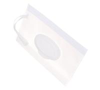 Custodia trasparente per salviettine da viaggio mantiene le salviette umide Set di salviette umidificate Custodie portatili da viaggio in movimento Dispenser ricaricabile Contenitore per pannolini