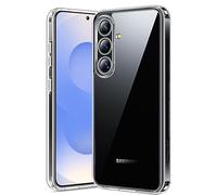 Custodia trasparente per Samsung Galaxy S25 [mai gialla] [protezione di grado militare] custodia protettiva antiurto trasparente sottile cover per Samsung Galaxy S25 6,2'' - trasparente