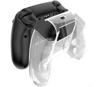 Custodia trasparente per Steam Controller 2 Cover rigida antiurto antiscivolo Grip Protection Skin trasparente per console di gioco accessorio 16,5 cm