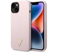 Guess Custodia Per Telefono Guhcp14msltgu Iphone 14 Plus15 Plus 6.7 Fioletowy Silicone Triangle