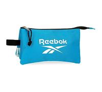Custodia Tripla Reebok Boston Blu 22x12x5 cm Poliestere