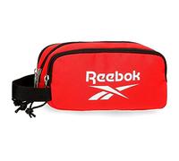 Custodia Tripla Reebok Boston Rossa 22x10x9 cm Poliestere