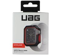 Custodia UAG Civile Per Apple Watch Series 4/5/6/SE (40mm) - Nera / Arancione