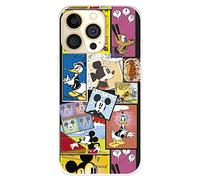 Custodia Ufficiale Classic Disney per iPhone 14 Pro, Mickey Comic - Cover in Silicone Flessibile per Proteggere il Tuo Cellulare