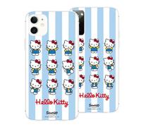 Custodia ufficiale Hello Kitty per Honor X6b Design Blue Tough