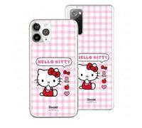 Custodia ufficiale Hello Kitty per Xiaomi Redmi 14C, design Apple Tough