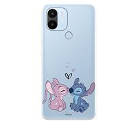 Custodia ufficiale Lilo & Stitch per Xiaomi Redmi A1/A2 - Angel & Stitch Bacio - Cover in silicone flessibile con licenza ufficiale per proteggere il tuo cellulare