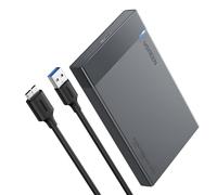 Custodia Ugreen per disco esterno HDD - Nera