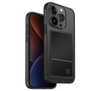 Custodia UNIQ Air Fender Cardslot per iPhone 15 Pro Max, grigia