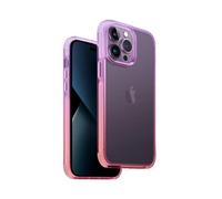 Custodia UNIQ Combat Duo per iPhone 14 Pro lilla-rosa