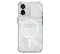 Custodia UNIQ con prisma a bolla e ricarica magnetica per iPhone 16