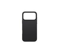 Custodia UNIQ Lino per iPhone 17 Pro Max con ricarica Magclick, colore grigio.