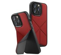 Custodia UNIQ Transforma per iPhone 13 Pro Max - custodia rossa con supporto Mag