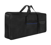 Custodia universale imbottita per pianoforte elettronico portatile per concerto chiesa 61 tasti, nero