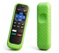 Custodia universale in silicone, compatibile con telecomando Roku TV, Express/Streaming Stick/Premiere, telecomando vocale con cordino