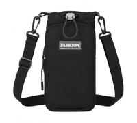Custodia universale per borraccia da 500 ml, in neoprene, isolata, con tracolla rimovibile e regolabile, ideale per escursioni, corsa, trekking