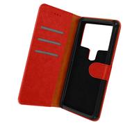 Custodia Universale per Smartphone da 5,2 a 5,5 Pollici con Scomparti Rossa