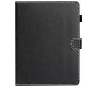 Custodia universale tablet 10 pollici fissaggio gancetti funzione stand nera