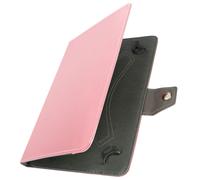 Custodia Universale Tablet 10 Pollici Similpelle Funzione Supporto Video Rosa
