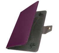 Custodia Universale Tablet 10 Pollici Similpelle Funzione Supporto Viola Prugna