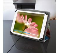 Custodia Universale Tablette 9' a 10' Motivo Tropicale Fenicottero Rosa Supporto