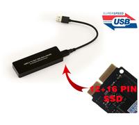 Custodia USB 3 Per SSD MacBook Air / Retina 12+16 (28 Pin) 2013 2014 2015 2016