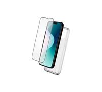 Custodia + Vetro Temperato - Bigben - iPhone 16 Pro - Morbida - Trasparente - SmartFrame