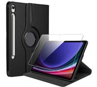 Custodia + Vetro Temperato per Samsung Galaxy Tab S9/S9 Fe / S10 - Rotazione 360