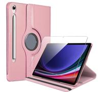 Custodia + Vetro Temperato per Samsung Galaxy Tab S9/S9 Fe / S10 - Rotazione 360