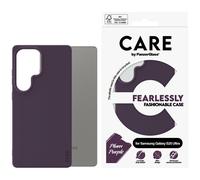 Custodia viola alla moda PanzerGlass per Samsung Galaxy S25 Ultra.
