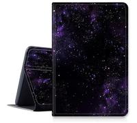 Custodia viola Galaxy per iPad 9a/8a/7a generazione 10,2" 2021/2020/2019, custodia pieghevole in pelle PU antiurto con funzione di accensione/spegnimento automatico per iPad da 10,2 pollici