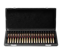 Custodia vitalizzante per strumenti a fiato, custodia rigida rivestita in pelle per clarinetto e sassofono, organizer a 20 scomparti