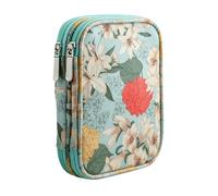 Custodia vuota per uncinetti con cerniera, borsa portatile da viaggio per uncinetto, organizer con tasca e slot per uncinetto per trasportare vari uncinetti e aghi Dork Too (GN2, taglia unica)