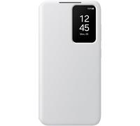 Samsung Smart View Wallet Case custodia a portafoglio con finestra di visione notifiche per Galaxy S24, White