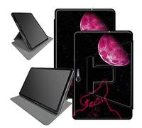 Custodia Wolf Red Moon per Microsoft Surface Go 3 2021 / Surface Go 2 2020 / Surface Go 2018 tablet da 10 pollici, rotazione a 360 gradi con angoli di visualizzazione multipli custodia con auto sleep