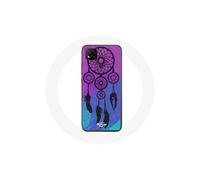 Custodia Xiaomi Redmi 9C Sogni Infranti Nero Sfondo Blu e Viola
