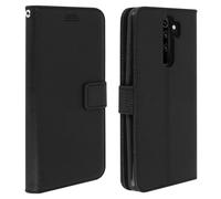 Custodia Xiaomi Redmi Note 8 Pro Portafoglio Supporto Video Cover SoftTouch Nero