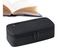 custodiaa di grande capacità - Organizzatore di stoccaggio di cartoleria 21x11x6,5 cm, tasca per penna marcatore, supporto per trucco durevole | Borsa per per scrivania per bambini a