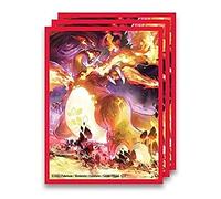 Custodie da allenamento Elite per Pokémon [65 custodi], mostra le tue carte con le buste promozionali delle scatole Pokémon ETB, custodie per carte Pokémon (Charizard Ultra Premium)