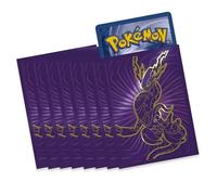 Custodie da allenamento Elite per Pokémon [65 custodi], mostra le tue carte con le buste promozionali delle scatole Pokémon ETB, custodie per carte Pokémon (Violet Miraidon)
