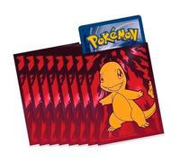 Custodie da allenamento Elite per Pokémon [65 custodi], mostra le tue carte con le buste promozionali delle scatole Pokémon ETB, custodie per carte Pokémon (Charmander)