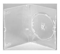 CUSTODIE DVD SINGOLE TRASPARENTE14MM 50PZ